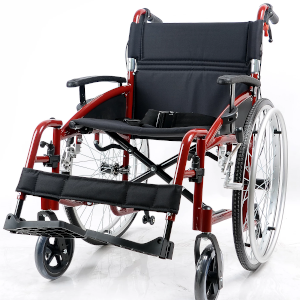 photo of a manual wheelchair