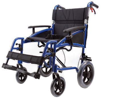 photo of a manual wheelchair